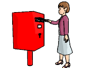 夫に手紙を送る