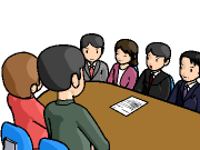 離婚調停成立時の様子