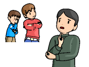 言動に失敗した父親