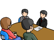 審判期日シーン