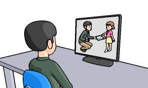 親子交流の動画を観る